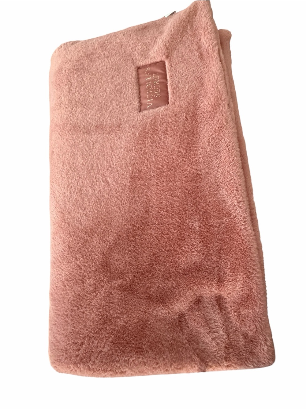 Victoria's Secret pink plush blanket